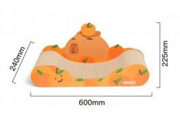 PURLAB 瓦楞纸猫抓板 - 水豚